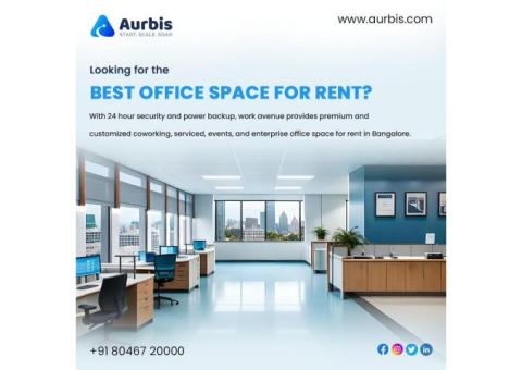 Best coworking spaces for Rent in Bangalore - Aurbis.com