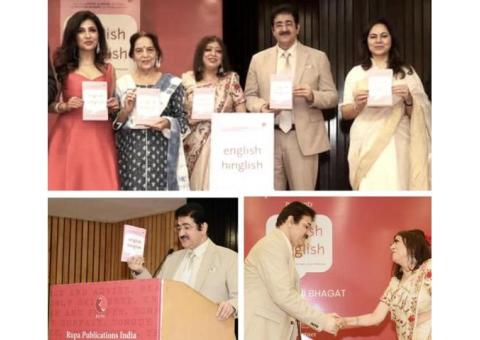 Sandeep Marwah Inaugurates Ritu Bhagat’s Debut Book “English Hinglish”