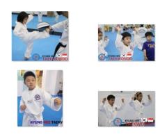 TKD help improves agility n developing character like teamwork etc.