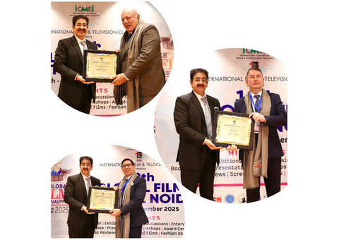 Hindi Cinema Samman National Awards Honouring Global Ambassadors