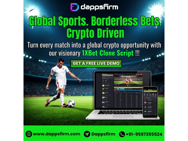 Turn Every Bet Into Business Profits with 1xBet Clone Solution