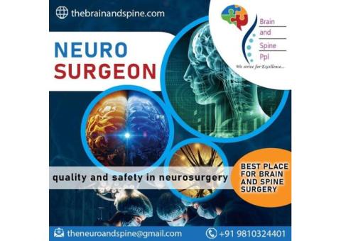 Select best neurosurgeon Delhi Thebrainandspine