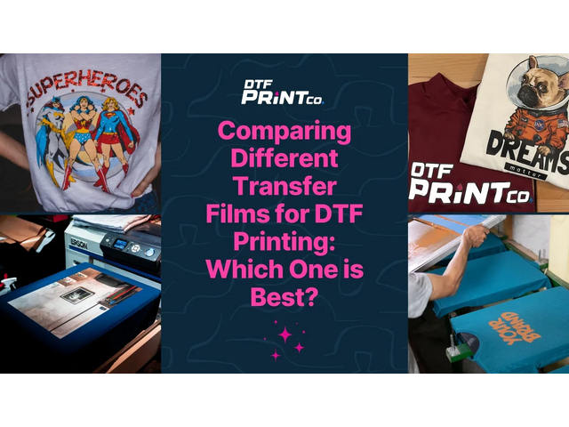 Best DTF Transfer Film for Consistent Professional Printing
