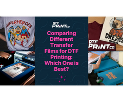 Best DTF Transfer Film for Consistent Professional Printing