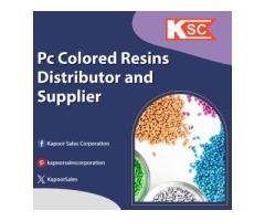 Pc Colored Resins Distributor and Supplier