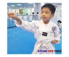 Students improve their wellbeing by learning Taekwondo