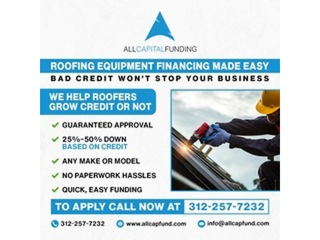 Roofing Contractor Financing