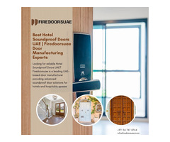 Best Hotel Soundproof Doors UAE | Door Manufacturing