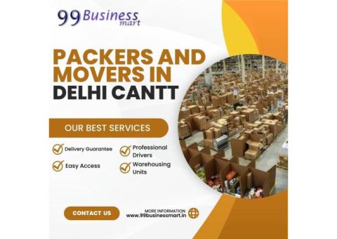 Packers and Movers in Delhi Cantt