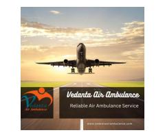 Obtain Vedanta Air Ambulance in Guwahati with a Dedicated Medical Team