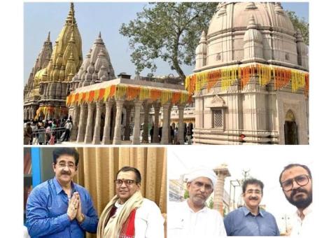Renowned Cultural Enthusiast Dr. Sandeep Marwah Explores Varanasi’s