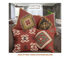 Eco-Friendly Jute Cushion Covers for Living Room