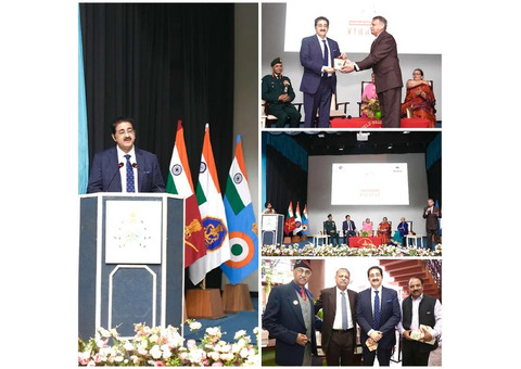 Indian Armed Forces Honour Dr. Sandeep Marwah for Films on Kargil