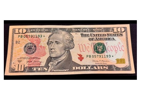 Buy Duplicate $10 Bills Online