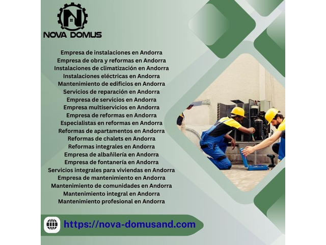 Empresa de mantenimiento en Andorra