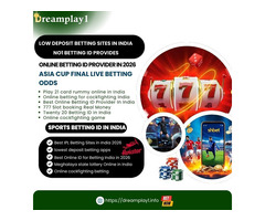Dreamplay1: Trusted Low Deposit Betting Sites in India