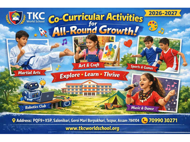Co-Curricular Activities at TKC World School | Holistic Learning