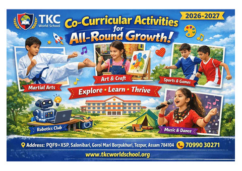 Co-Curricular Activities at TKC World School | Holistic Learning