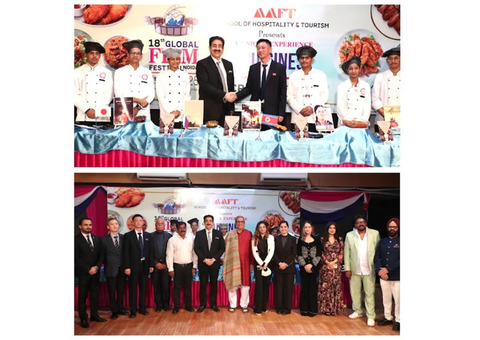 Cuisine of DPR Korea Showcased at 18th Global Film Festival Noida