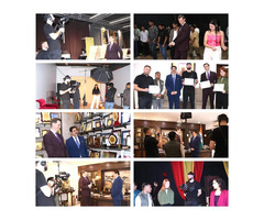 Russian Television Personalities Visit Marwah Studios for Documentary