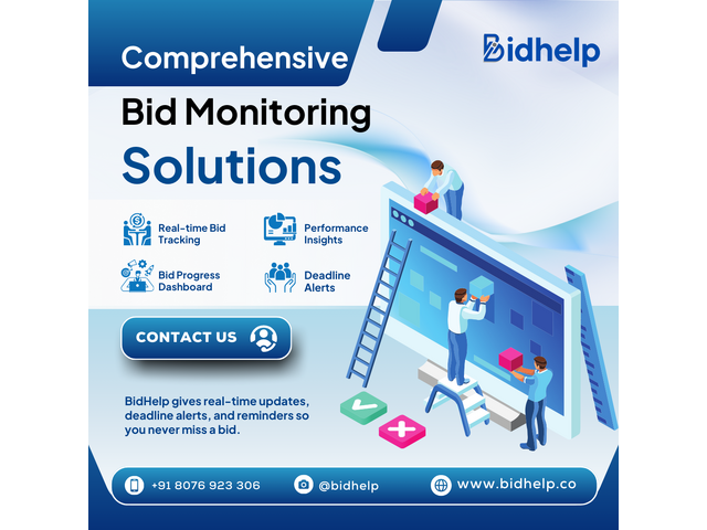 BidHelp Services for National Tenders and eTenders in India