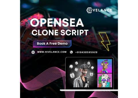 Opensea Clone Script Development Solution - Hivelance