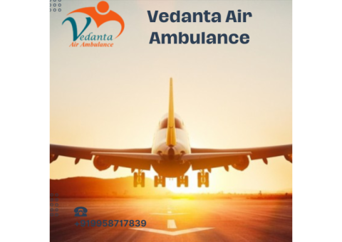 Hire Vedanta Air Ambulance Service in Bangalore with ICU System