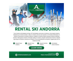 Tours Andorra: Servicio Profesional de Alquiler Snow en Andorra