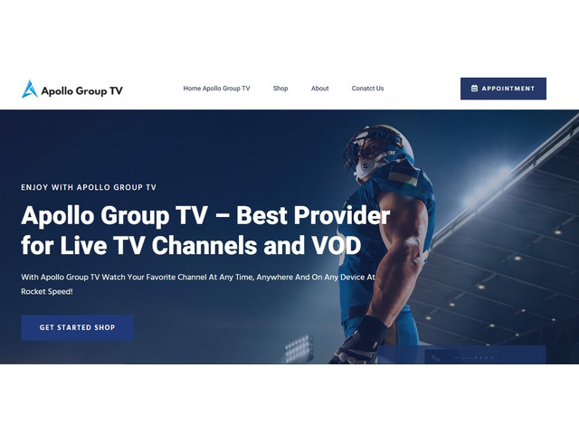 Apollo Group TV: Premium IPTV Entertainment