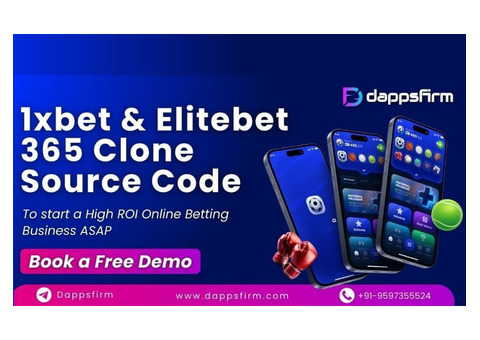 Advanced Sports Betting Platform with 1XBet & Elitebet 365 Clone