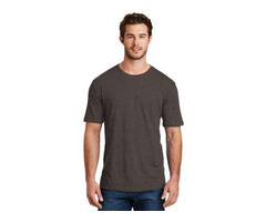 Durable Custom Heathered Dusty Sage Tee for Branded Wear