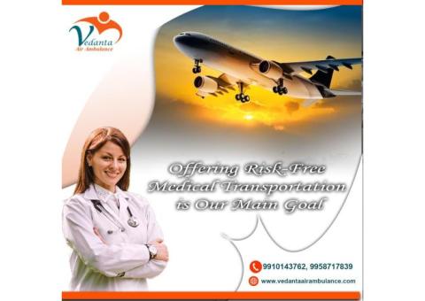Air Ambulance Service in Aurangabad with a Full Medical Setup