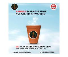 Different variety of kulhar chai franchise in india