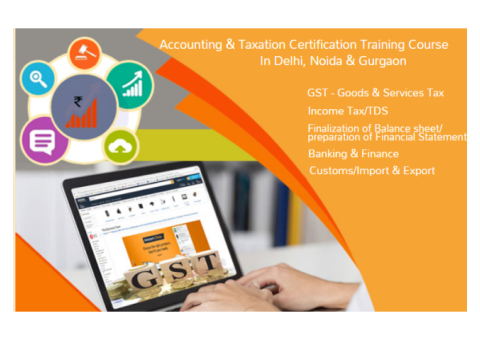 GST Course in Delhi, Mukherjee Nagar, 100% Job , Dussehra Offer
