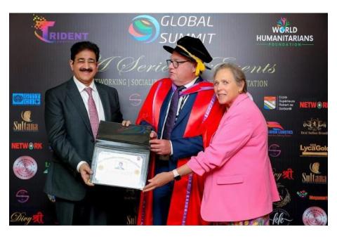 French University Appreciated Efforts of Sandeep Marwah