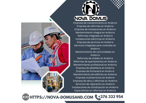 Servicios integrales para viviendas en Andorra
