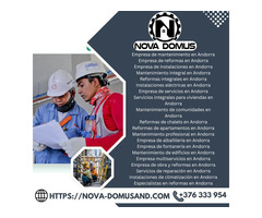 Servicios integrales para viviendas en Andorra