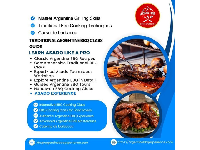Learn Asado Like a Pro: técnicas profesionales al fuego