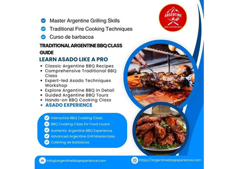 Learn Asado Like a Pro: técnicas profesionales al fuego