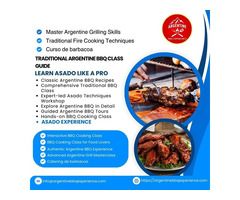Learn Asado Like a Pro: técnicas profesionales al fuego