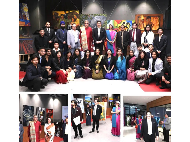 AAFT School of Fine Arts Presents Spectacular Cinema-Themed Painting