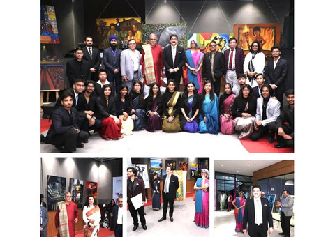 AAFT School of Fine Arts Presents Spectacular Cinema-Themed Painting