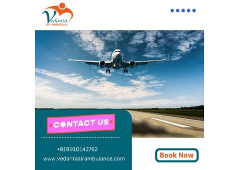 Book Vedanta Air Ambulance in Patna with Hi-tech Medical Amenities