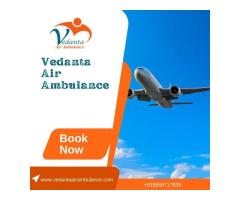 Take Vedanta Air Ambulance from Mumbai with Modern Healthcare Facility