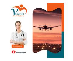 Vedanta Air Ambulance in Chennai with Beneficial Medical Support