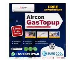 Mitsubishi Aircon Gas Top Up Service Singapore