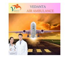 Utilize Vedanta Air Ambulance from Ranchi with Superb Medical