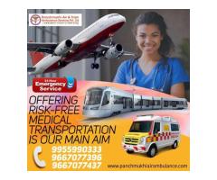 Panchmukhi Air Ambulance from Patna with Advanced Healthcare Amenities