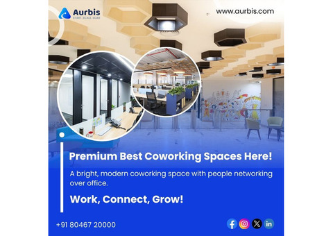 Fully Furnished Shared Office Space in Bangalore - Aurbis.com