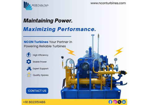 Steam Turbine Service Providers in India | Nconturbines.com